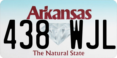 AR license plate 438WJL