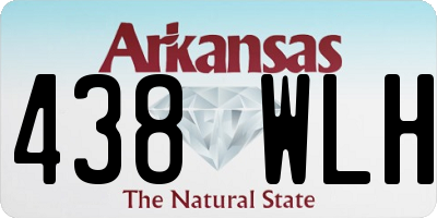 AR license plate 438WLH