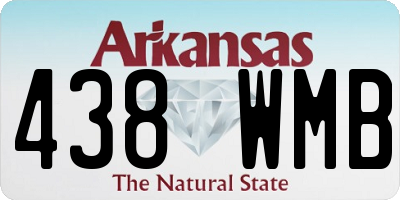 AR license plate 438WMB