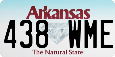 AR license plate 438WME