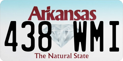 AR license plate 438WMI