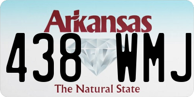 AR license plate 438WMJ