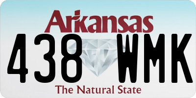 AR license plate 438WMK
