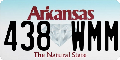 AR license plate 438WMM