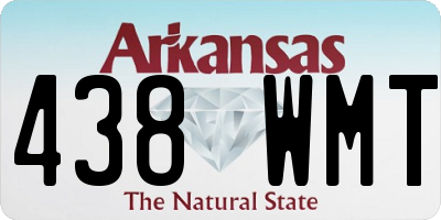 AR license plate 438WMT