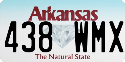 AR license plate 438WMX