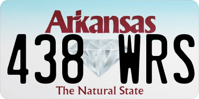 AR license plate 438WRS