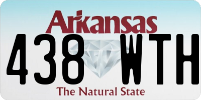 AR license plate 438WTH