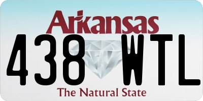 AR license plate 438WTL