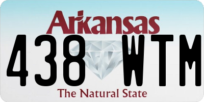 AR license plate 438WTM