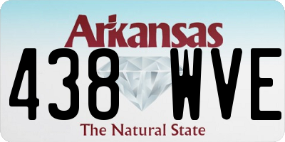 AR license plate 438WVE