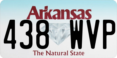 AR license plate 438WVP