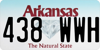 AR license plate 438WWH