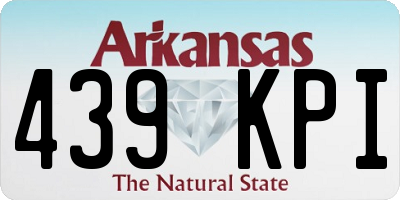 AR license plate 439KPI