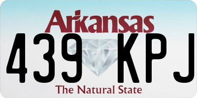 AR license plate 439KPJ