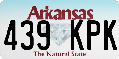 AR license plate 439KPK