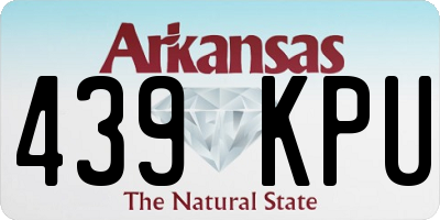 AR license plate 439KPU