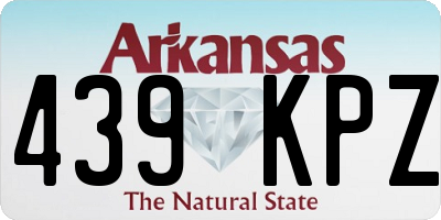 AR license plate 439KPZ
