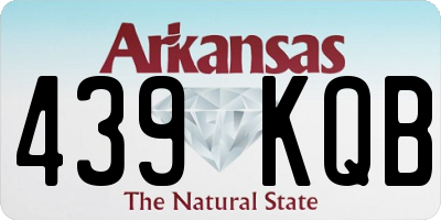 AR license plate 439KQB