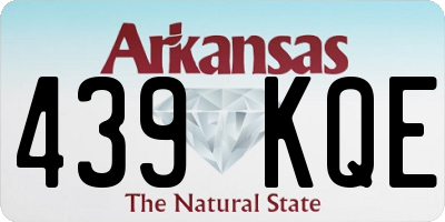 AR license plate 439KQE