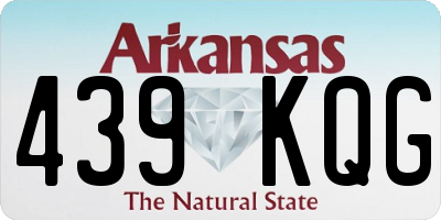 AR license plate 439KQG