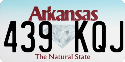 AR license plate 439KQJ