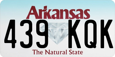 AR license plate 439KQK