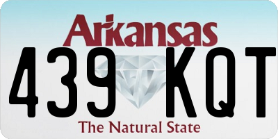 AR license plate 439KQT