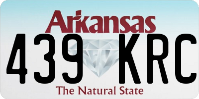 AR license plate 439KRC