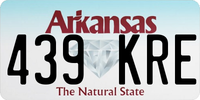 AR license plate 439KRE