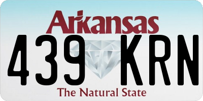 AR license plate 439KRN