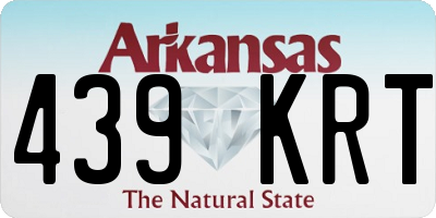 AR license plate 439KRT