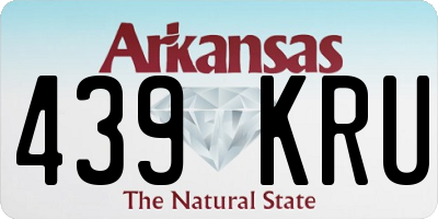 AR license plate 439KRU