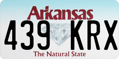 AR license plate 439KRX