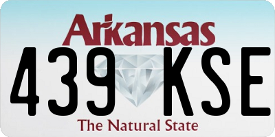 AR license plate 439KSE