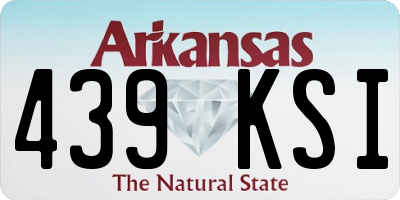AR license plate 439KSI