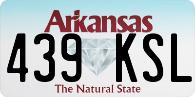 AR license plate 439KSL
