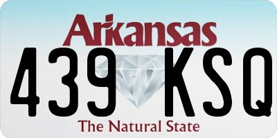AR license plate 439KSQ