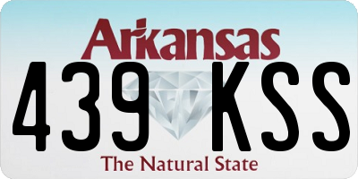 AR license plate 439KSS