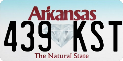 AR license plate 439KST