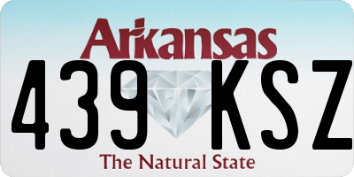 AR license plate 439KSZ