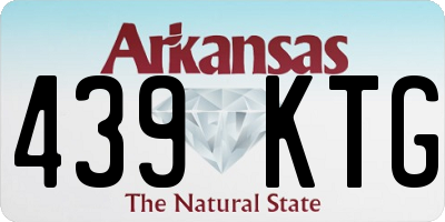 AR license plate 439KTG