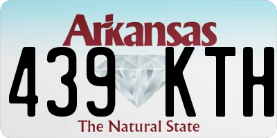 AR license plate 439KTH