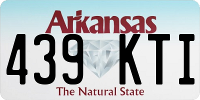 AR license plate 439KTI