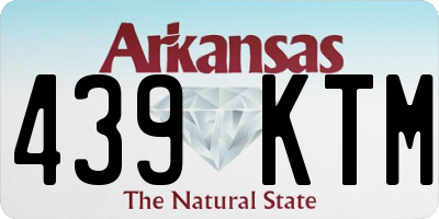 AR license plate 439KTM