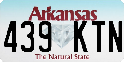 AR license plate 439KTN