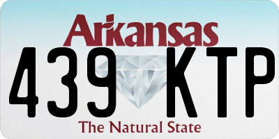 AR license plate 439KTP