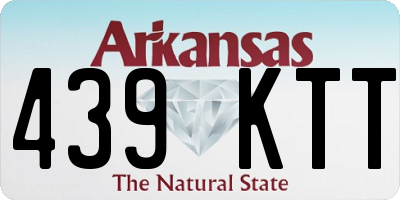AR license plate 439KTT