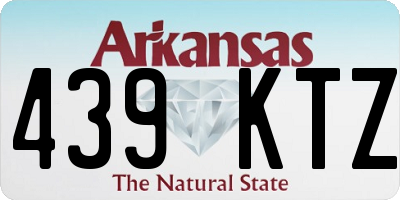 AR license plate 439KTZ