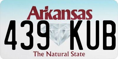 AR license plate 439KUB